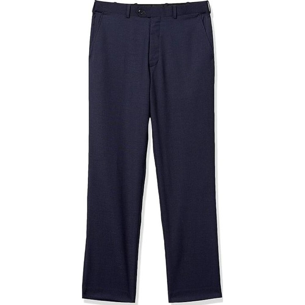 Adolfo Mens Motion Stretch Suit Separate Pant Blue Grey 30Wx42L New with Tags